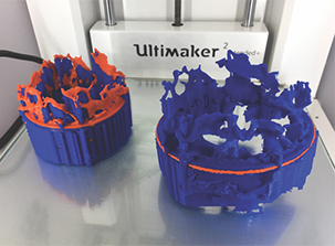 Image showing a 3D print of Supernova 1987A