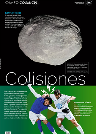 Cosmic collisions Spanish