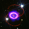 Photo of Supernova 1987A