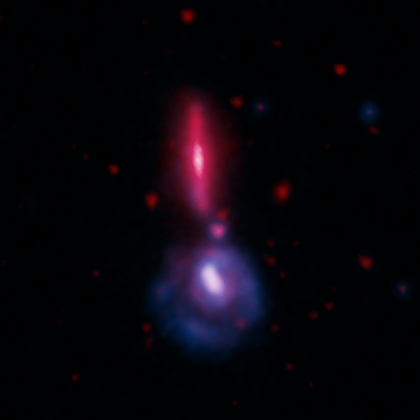 Infrared & Ultraviolet composite image