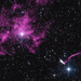 Runaway Pulsar Firing an Extraordinary Jet