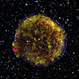 Photo of Tycho's Supernova Remnant