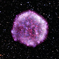 Photo of Tycho's Supernova Remnant