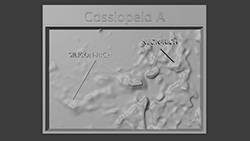 Image of a 3D Cassiopeia A
