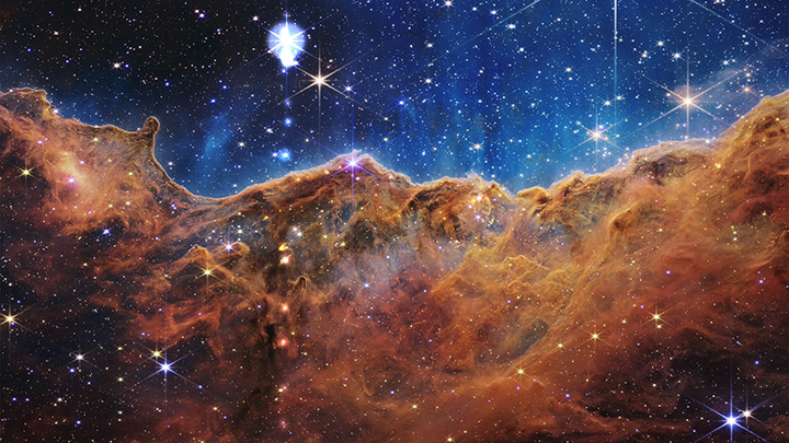 Screenshot of Carina, stars only